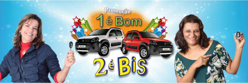 Promoção Um é Bom Dois é BIS